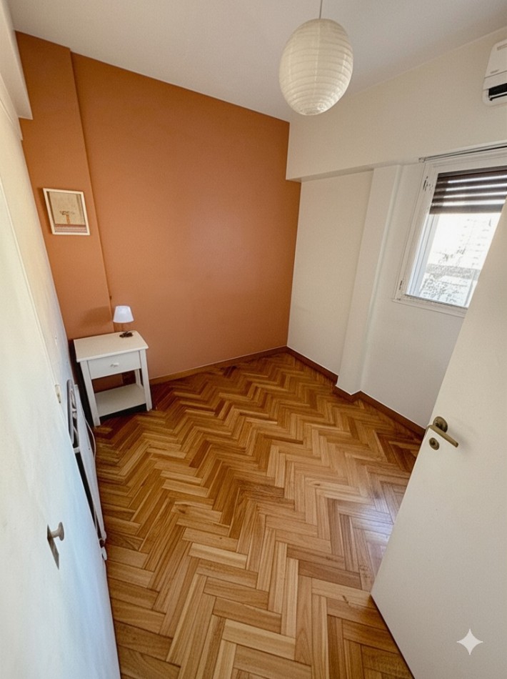 Amplio departamento con terraza propia en Almagro