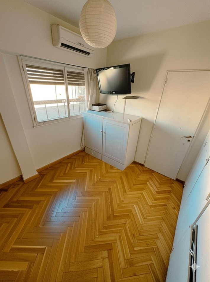 Amplio departamento con terraza propia en Almagro